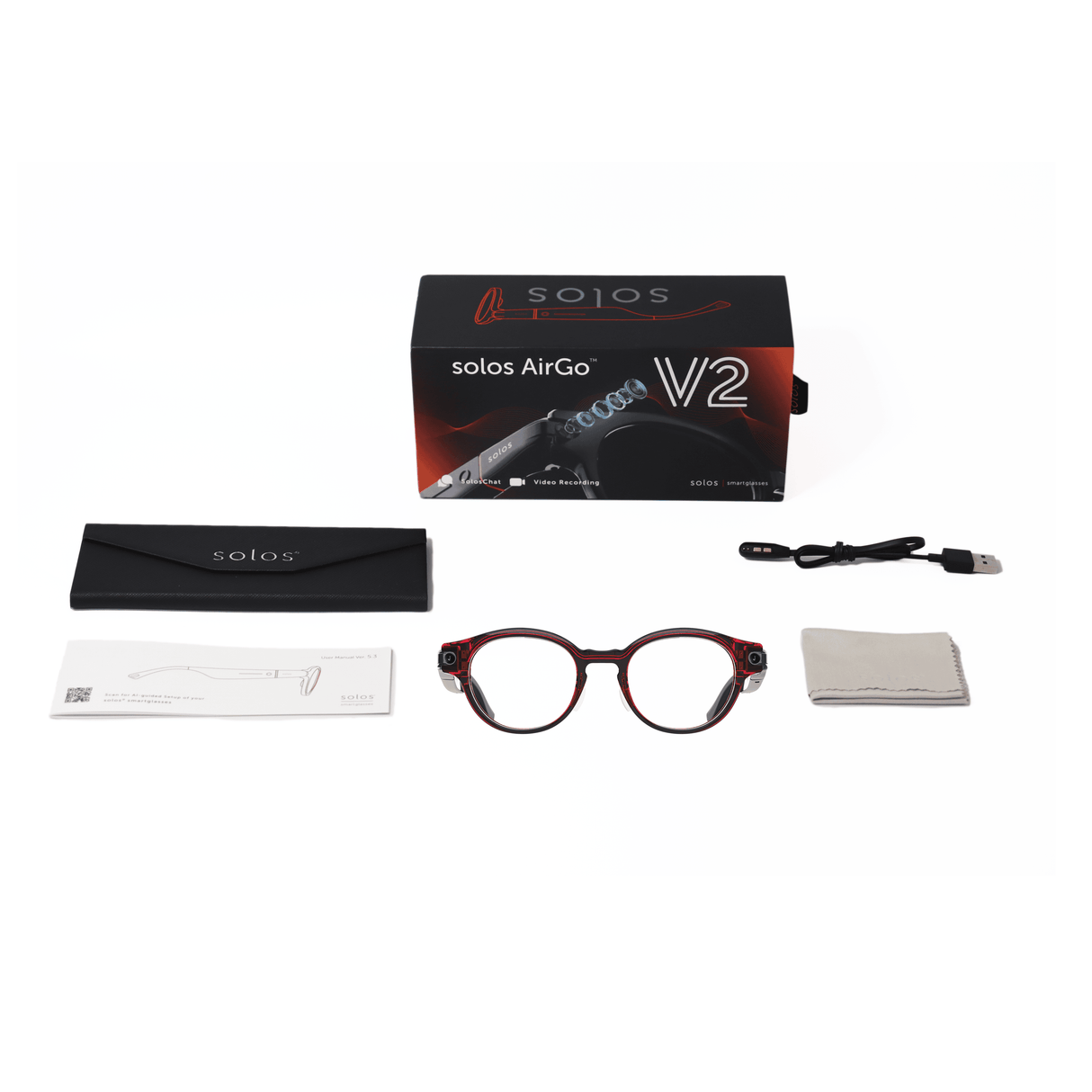 Prime 2 Smartglasses | solos AirGo™ V2